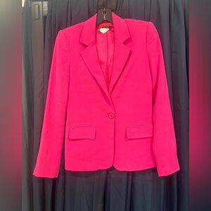 Alice + Olivia Vibrant Pink Blazer